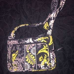Vera Bradley cross-body purse.
