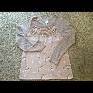 Anthropologie long sleeved top