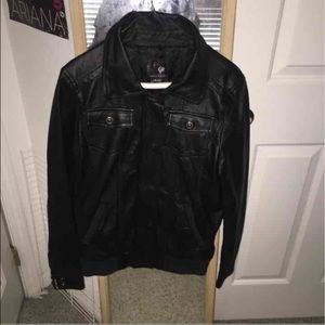 Leather jacket