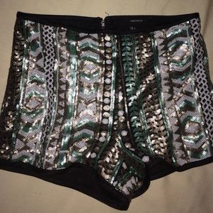 Forever 21 tribal shorts