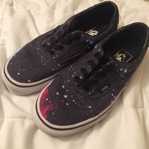 Galaxy Print Vans