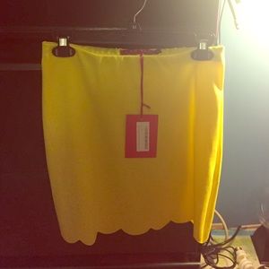 Yellow skirt