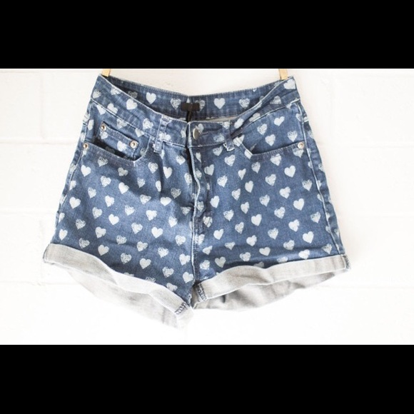 Heart Polka Dot Shorts