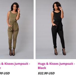 BRAND NEW black jumpsuit