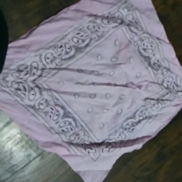 Pink bandana