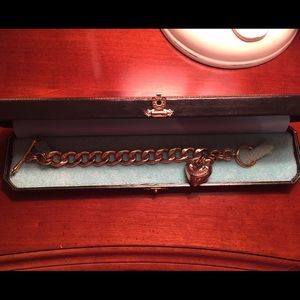 Juicy Couture Gold Charm Bracelet