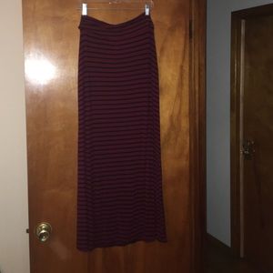 J.Crew maxi skirt can also be worn as a dress