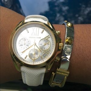 White Michael Kors watch