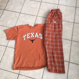 Texas Longhorns pajama set
