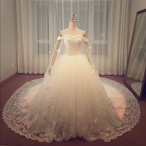 Wedding dress designed by myself.