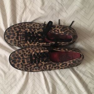 Cheetah Print Vans