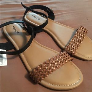 Braided sandals