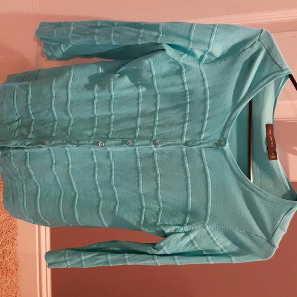 The Limited Teal Cardigan