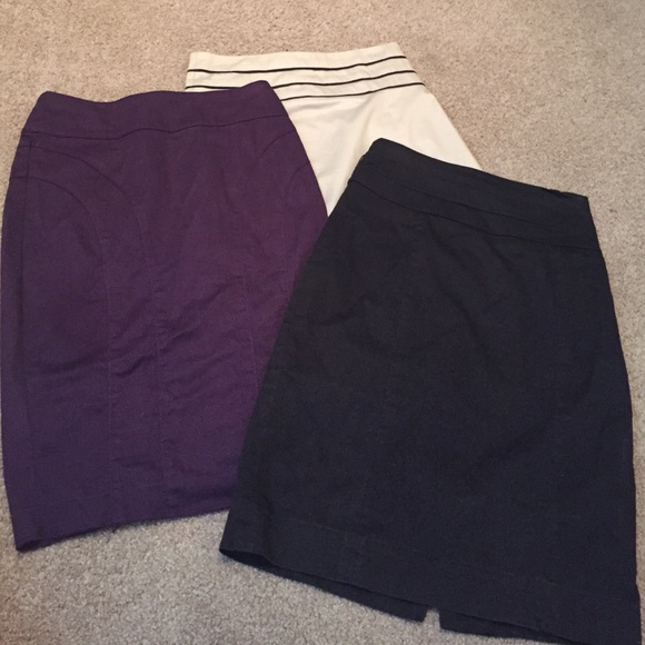 3 H&M Pencil Skirts.