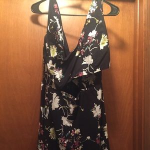 Black Floral Dress
