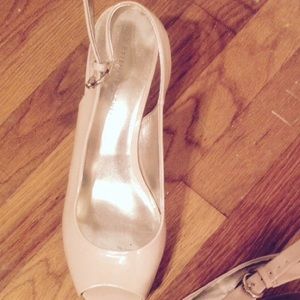 Etienne Aigner peep toe pumps