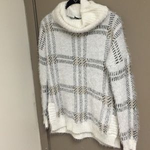 Fuzzy Sanctuary Turtleneck, NWT
