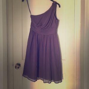 SALE!! Beautiful purple satin dress brand new.