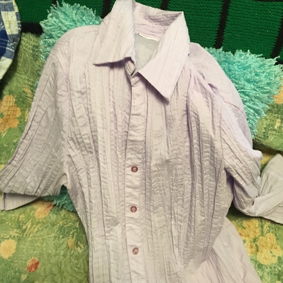 Beautiful purple longsleeved blouse