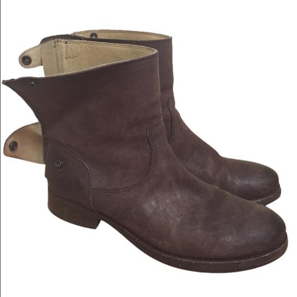 Frye Melissa button short boots size 7.5-8 $318 - Picture 1 of 3