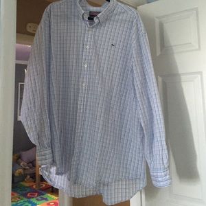 Men's XXL Vineyard Vines Blue and Pink Button Down