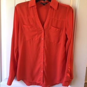 Express Portofino Shirt - Orange