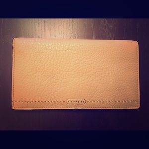 *NEW* Coach Checkbook Cover