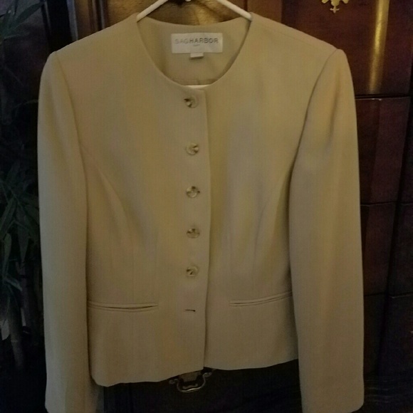 Cream Suit Jacket
