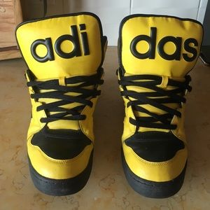 Adidas Jeremy Scott Hi-Instinct Yellow- Men's 11