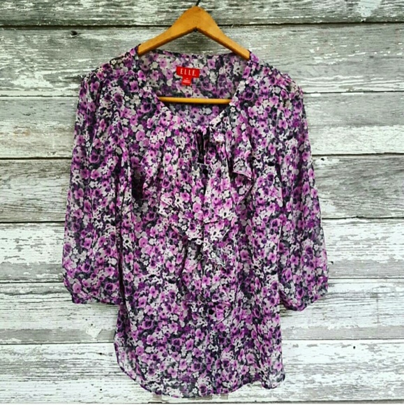 Elle Floral Top - Picture 1 of 4