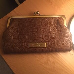Jessica Simpson clutch wallet.