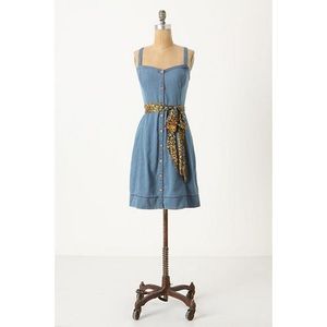 Anthropologie Dresses - Rise & Shine Denim Dress | Anthropologie Anthropologie Dresses - Rise & Shine Denim Dress | Anthropologie