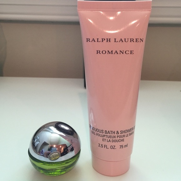 Ralph Lauren Shower Gel and DKNY perfume