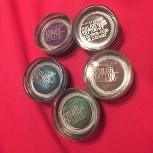 5 Maybelline Color Tattoo Eyeshadows