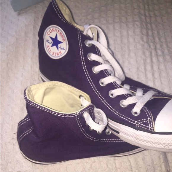Purple All Star Converse