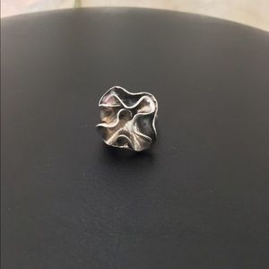 Silpada flower ring Sz 5