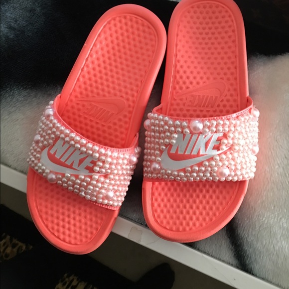 blinged out sandals