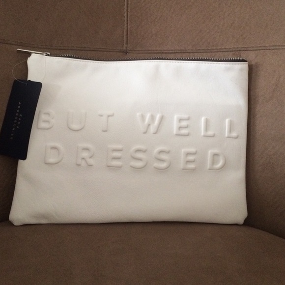 Zara Stressed But Well Dressed Clutch - Picture 2 of 4