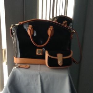Patent Leather Domed Satchel