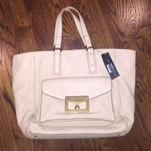 Marc by Marc Jacobs Khaki leather tote