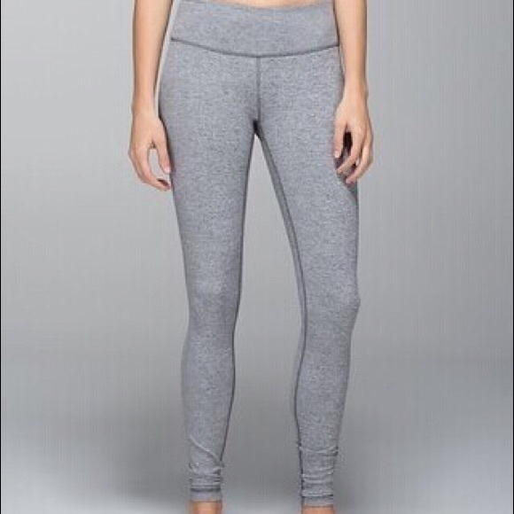 Lululemon grey wunder unders