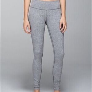 Lululemon grey wunder unders