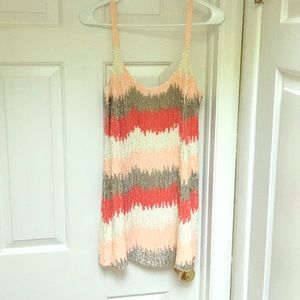 Parker Striped Sequin Dress