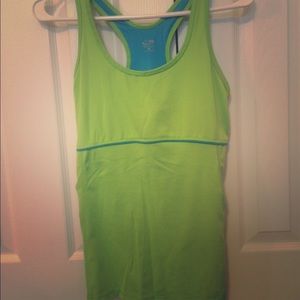 Champion lime green tank