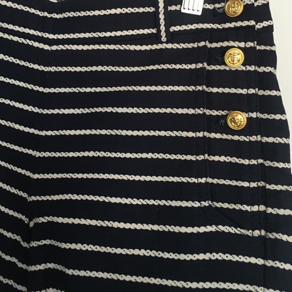 J crew nautical striped shorts 00 0 xxs xs - Picture 4 of 4