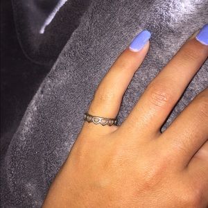 James Avery Tiny Heart Band ring