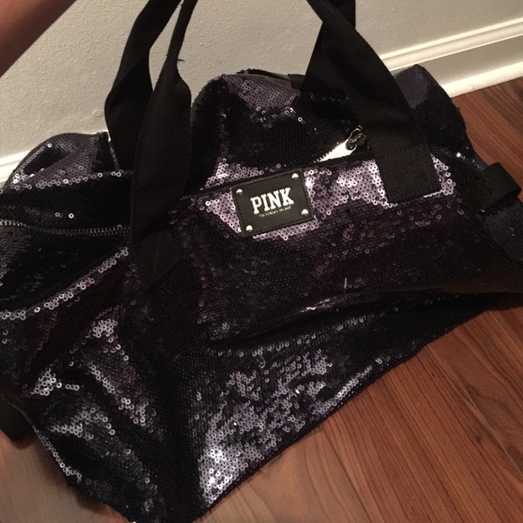 FINAL MARKDOWN! PINK bling duffle