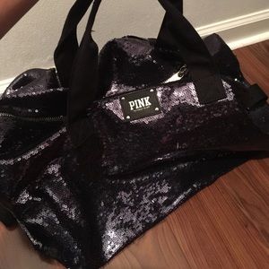 FINAL MARKDOWN! PINK bling duffle