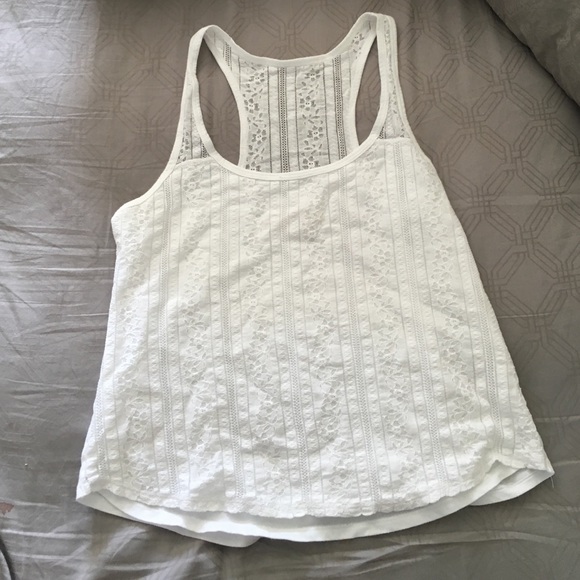HOLLISTER White Lace Tanktop