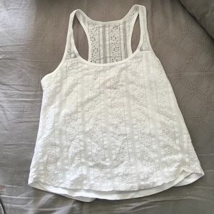 HOLLISTER White Lace Tanktop